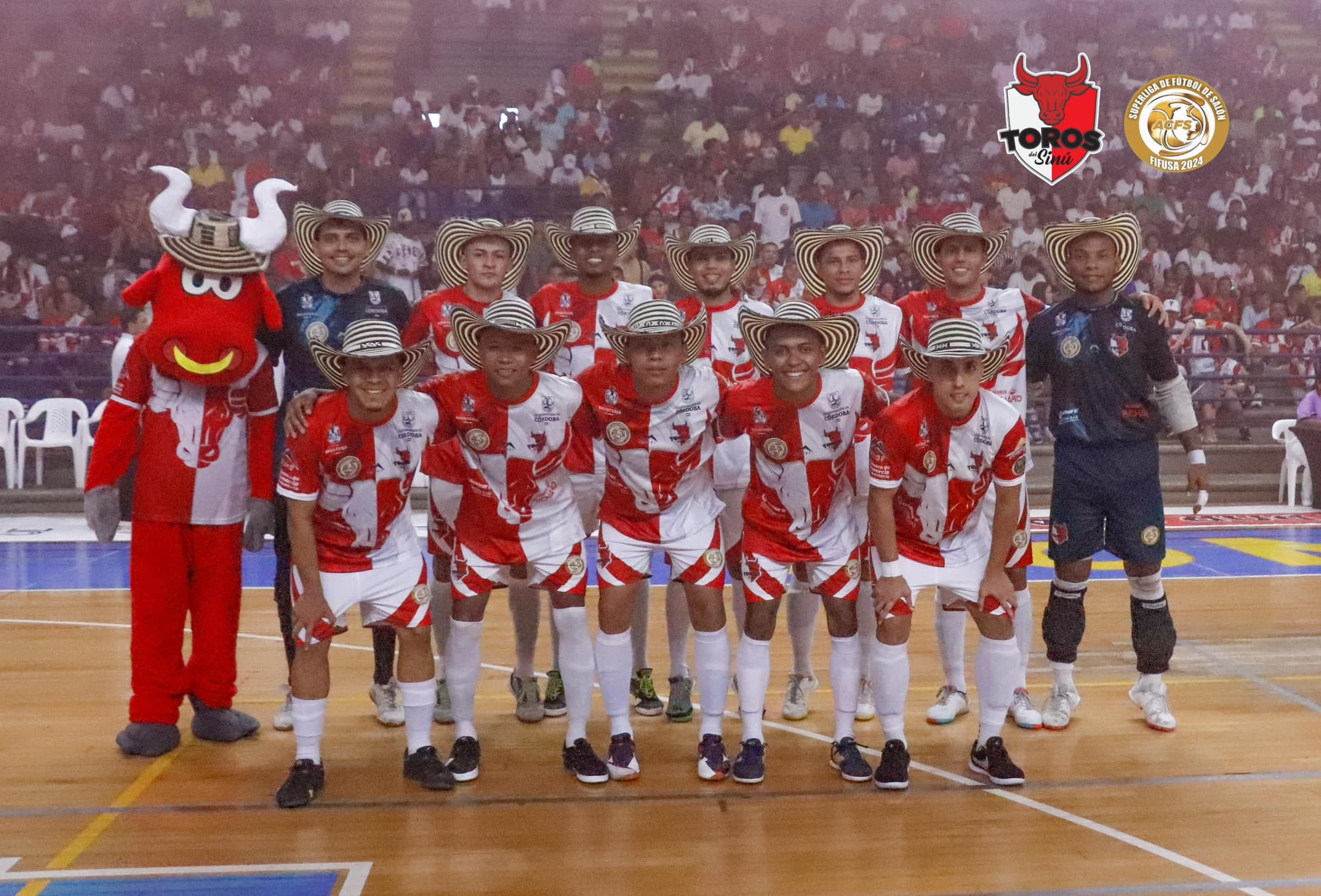 NOTICIAS MICROFÚTBOL.CO RELACIONA LA DATA DE LOS TOROS DEL SINÚ, CUADRO CAMPEÓN DE LA SÚPERLIGA FIFUSA COLOMBIA 2024.
